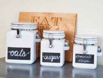 Crate and Barrel containers